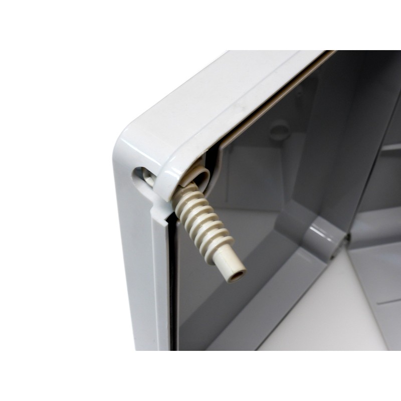 240x190x90 Waterproof Junction Box with Smooth Walls IP56 Adaptable Box