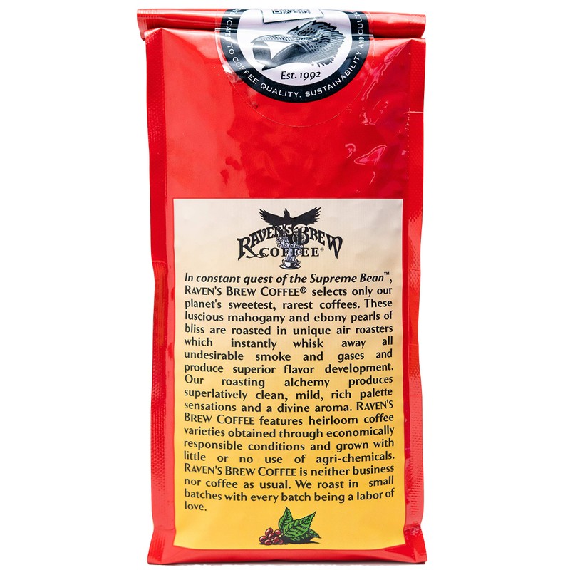 Raven's Brew Coffee Light Roast Whole Bean - Breakfast Blend