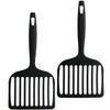 Nagao Tsubamesanjo Okonomiyaki Spatula, Large, 66 Nylon, Black, Made in