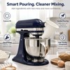 Pouring Chute Attachment compatible with KitchenAid Artisan Stand Mixer