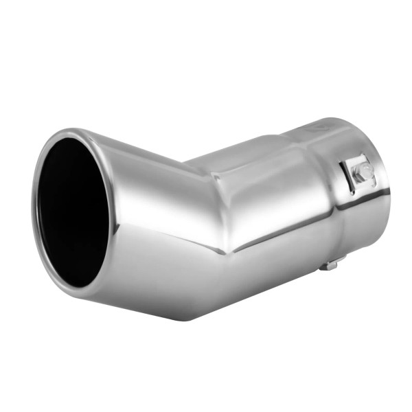 Tritrust Car Exhaust Tip Muffler Pipe Stainless Steel Chrome Effect