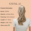 CAISHA Hannah HCK205 Hair Braid with Velcro Fastening Hairpiece Hair