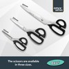 Axus Decor Perfect Tip Precision Scissors (Onyx Series) - Stainless