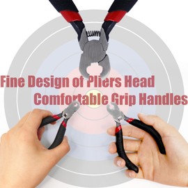 Luoyer Archery Bow String Nocking Points Set – 20 Pcs Brass Nocking Points and Nock Pliers for Recurve Bow Compound Bow for Installing Nocking Points Archery Accessories Tool Kit