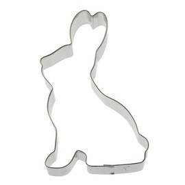 (1Pcs) Peter Cottontail Rabbit Chocolate Bunny Cookie Cutter 5'' Metal Easter Basket Tr