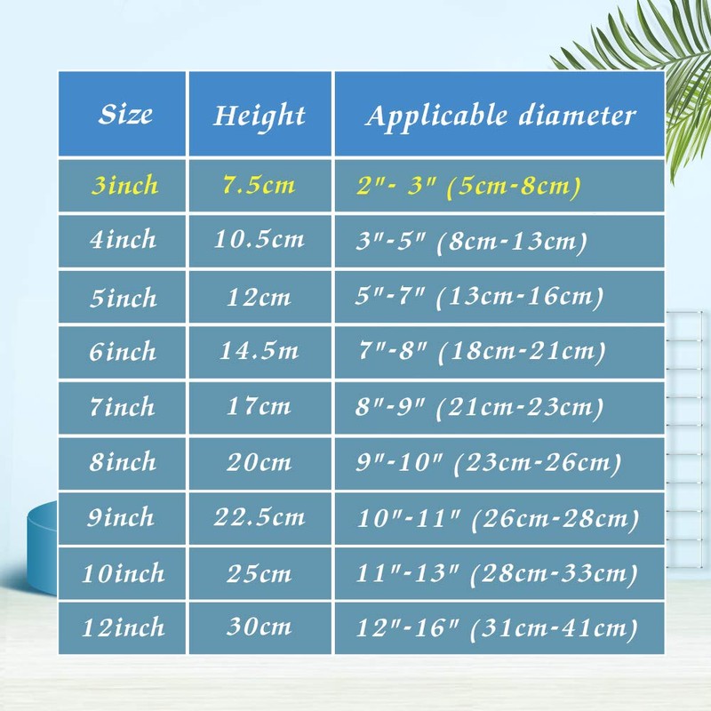 Tincogo 3" Black 12pcs/set Plastic Easels Plate Display Stands Picture