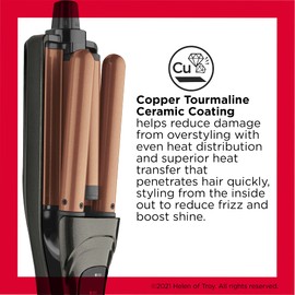 Revlon pro collection copper tourmaline ceramic adjustable waver