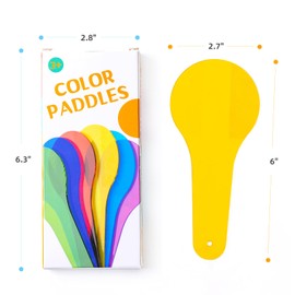 Odoorgames Color Paddles - Engaging Color Mixing Toy for Kids, Introduce The Color Wheel to Preschoolers