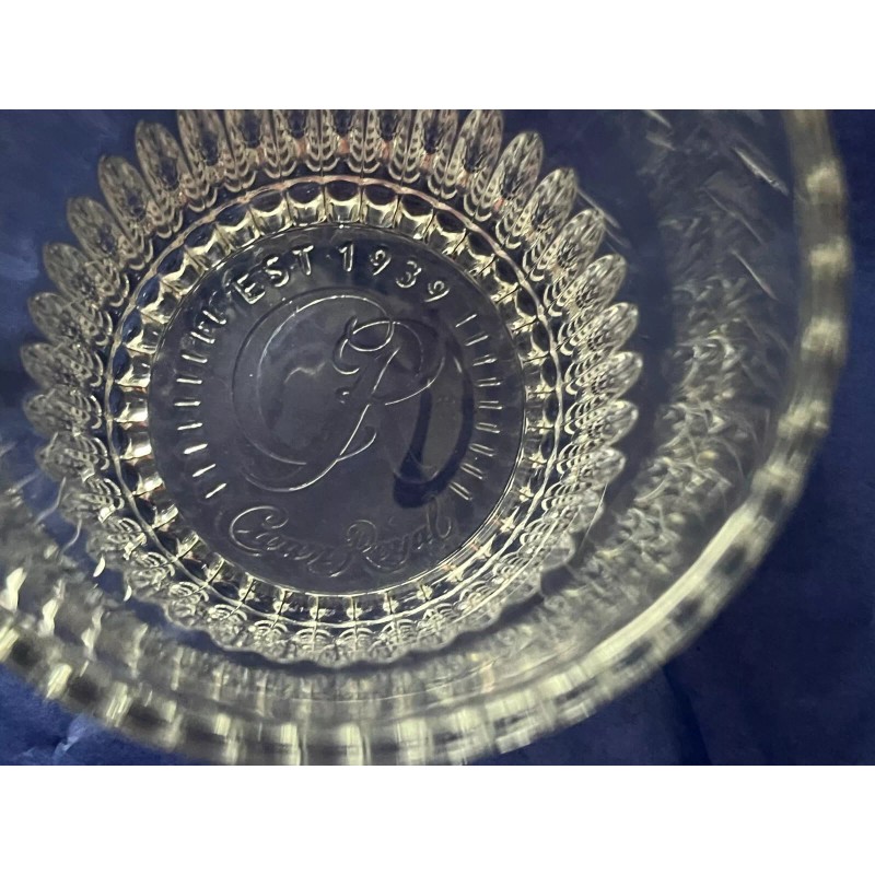 Crown Royal crystal Old Fashioned glasses (6)