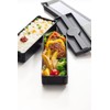 Iwasaki Industrial Men's Lunch Box, 2-Tier, 34.0 fl oz (940