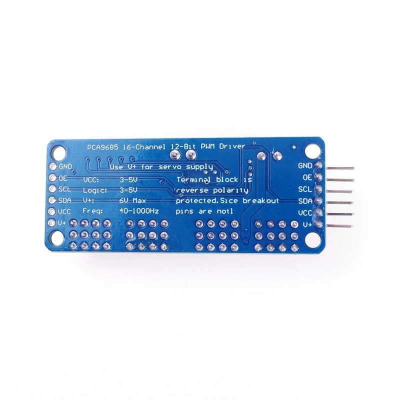 ANGEEK PCA9685 16 Channel 12 Bit PWM Servo Driver Motor