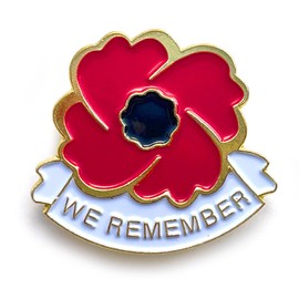 The Royal Canadian Legion We Remember Lapel Pin