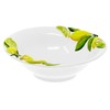 Lashuma Handmade Round Italian Ceramic Lemon Salad Bowl Ceramic Bowl