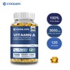 Vitamin A 3000mcg 120 Tablets - Eye Health, Strengthening Immunity, Gluten-Free & Non-GMO, 3 Pieces / 비타민 A 3000mcg 120정 - 눈 건강 면역력 강화 글루텐 프리 & 비GMO, 3개