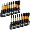 20Pcs Impact Hex Head Allen Wrench Drill Bit Set Metric