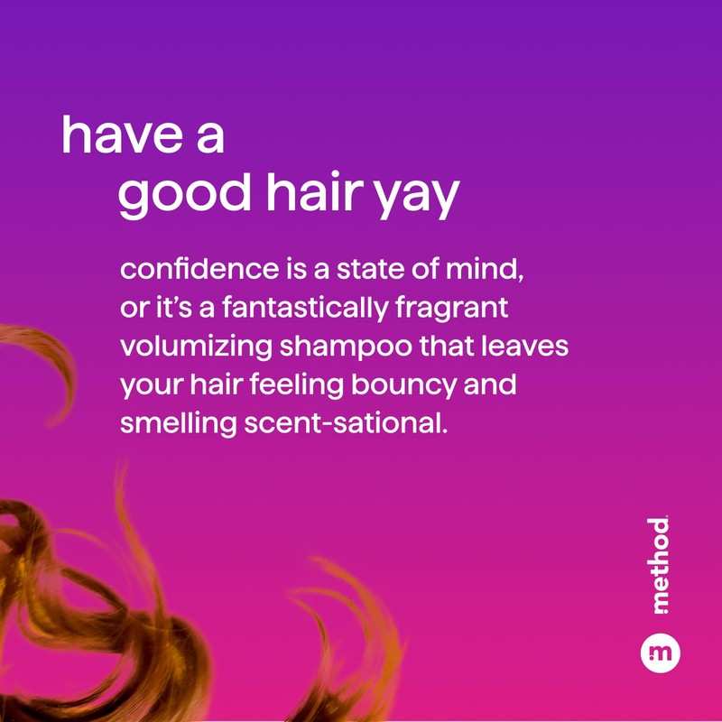 Method Volumizing Shampoo, Pure Peace, 3.4oz