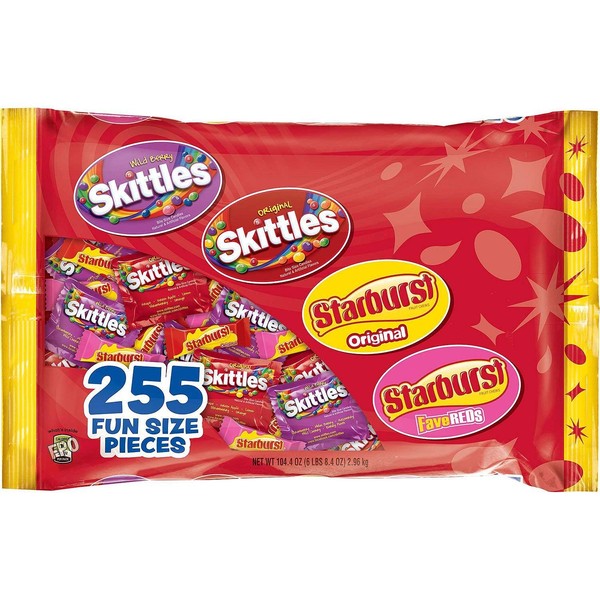 Skittles and Starburst Original Candy Bag (255 ct.)