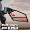A & UTV PRO Maverick X3 Side Mirrors with Led