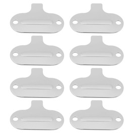 VGOL 8 Pieces 79544 Sewing Machine Needle Plate Screwdriver 30x22mm Stainless Steel Compatible with Home Sewing Machine