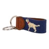 Huck Venture - Llavero de piel cosido a mano, Labrador,