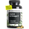 Vitamin D3 + K2 + Omega 3 - Premium: 99.7+%