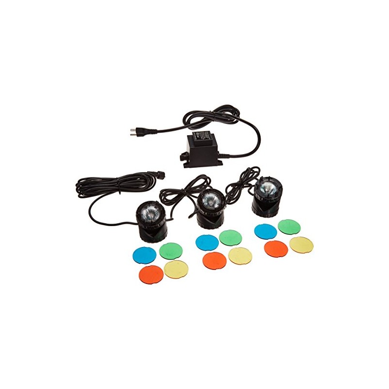 30w Halogen Submersible Light for Water Gardens and Ponds, Set