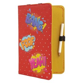 Hazzad Golf Handcrafted Genuine Leather Kaboom Scorecard Holder - Water Resistant, Oversized, Anti-Theft British Design Crafted from Top Grain Leather That Softens With Age