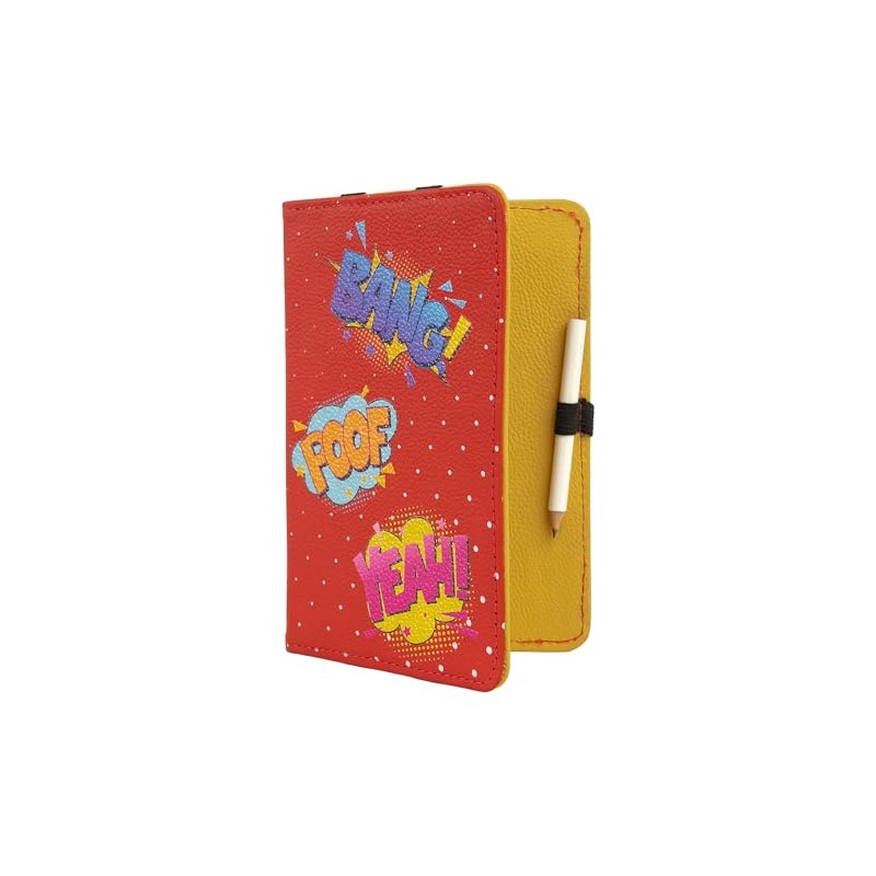 Hazzad Golf Handcrafted Genuine Leather Kaboom Scorecard Holder - Water