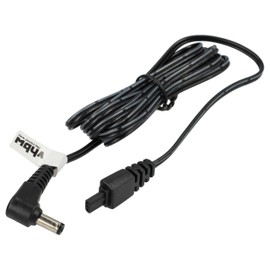 vhbw Replacement Power Cable for Panasonic K2GJYDC00004 Camcorder Camera - 100cm Black