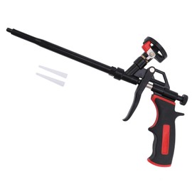 DAFEIKE Spray Foam Gun Expanding Foam Gun Updated Teflon Pro Foam Dispensing Gun Less Cleaner Insulating Foam Sealant Sprayer Pu Foam Caulking and Insulation, Black