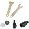 Drill Angle Grinder Adapter, 5/8/10/12mm M10 Angle Grinder Chuck Kit