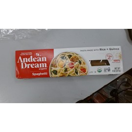 Andean Dream Organic Spaghetti Quinoa Pasta, 8 oz (3 Pack)