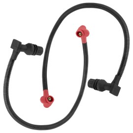 Caltric Fits Polaris Ranger XP 800 Ignition Coil Spark Plug Wire 52 59.3 cm 4x4 2012