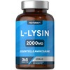 L Lysine Tablets High Dose 2000 mg | 365 Vegan