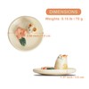 COTONOHA Charming Animal Series Ceramic Incense Holder, Japanese Pottery, Perfect