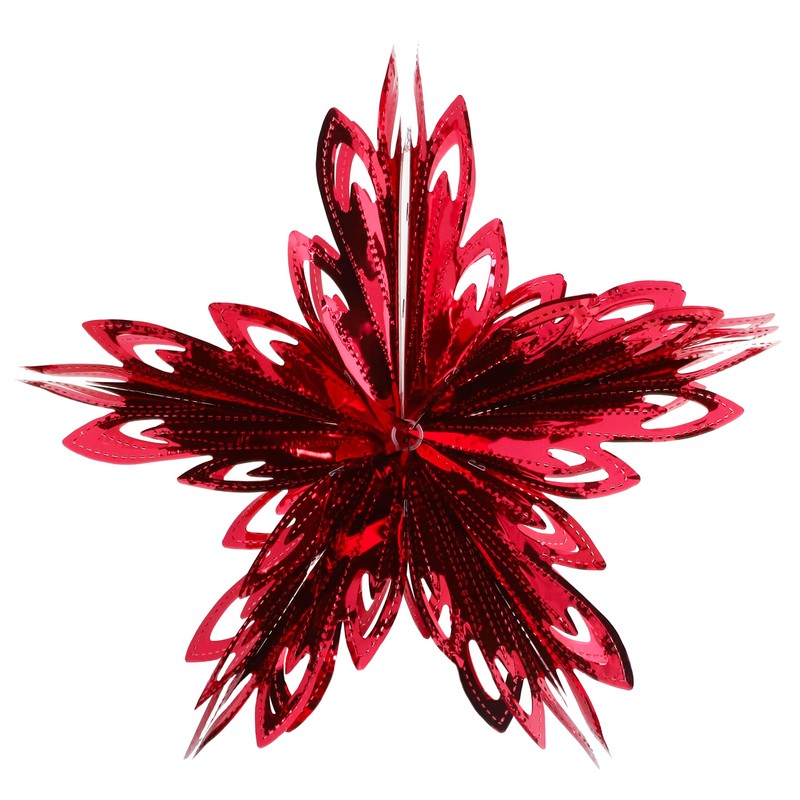 Christmas Concepts® 16” (1.3ft) Large Foil 3D Star Hanging Decoration