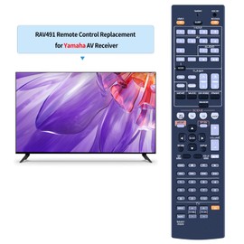 PZL RAV491 ZF30320 Replacement Remote Control fit for Yamaha AV Receiver RX-V475 RX-V467BL RX-V367 YHT-893 RX-V471 YHT-693 RX-V467 RX-V571 RX-V667 HTR-4066 HTR-4064 HT-797BL HTR-3066 HTR-6063 HTR-2866