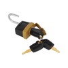 Topteng Padlock Pad Lock W/3 Keys Suitable for Caterpillar (CAT)