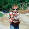 Bojueshaw Polarized Baby Sunglasses with Adjustable Strap,Flexible Frame Shatterproof Glasses