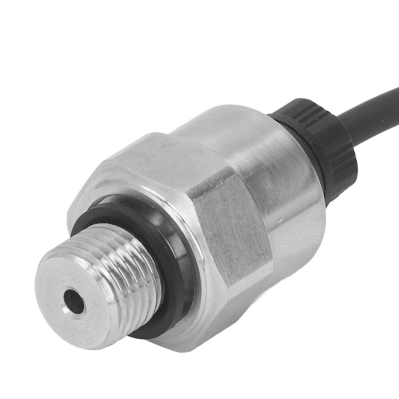 G1/4 Pressure Sensor Easy Installation High Sensitivity 5-12V 1MPa Stainless