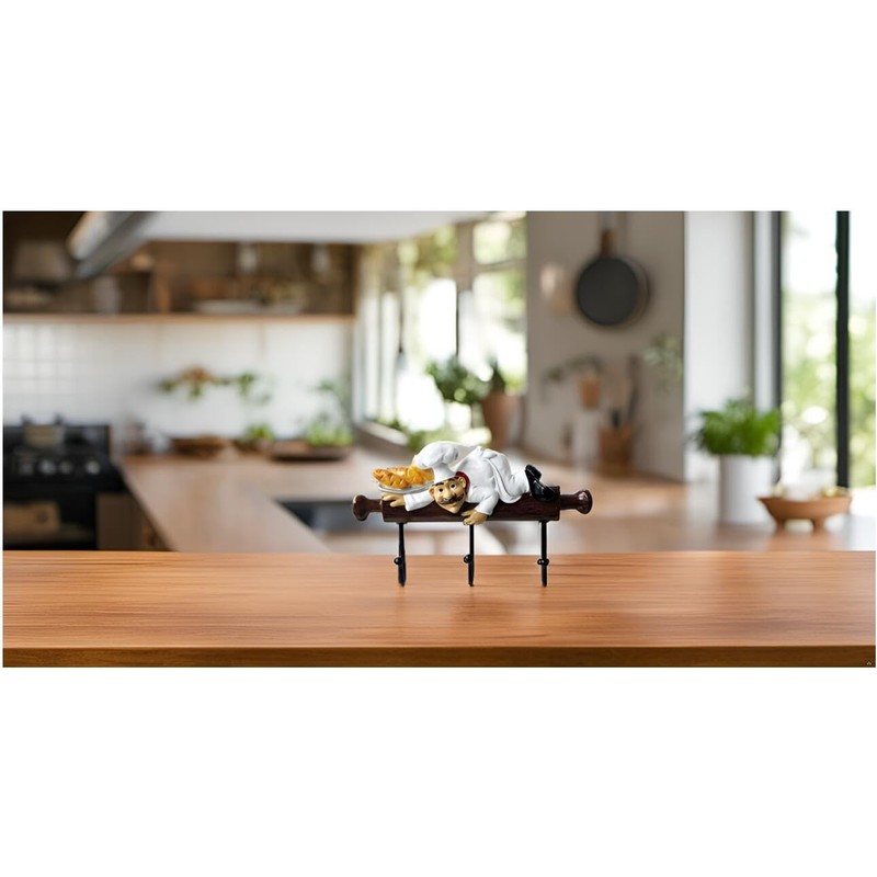 KiaoTime Fat Chef Decor Cute Home Kitchen Restaurant Bakery Decorative