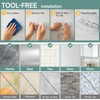 Veken 6-Pack Rustproof&Waterproof Shower Caddy, Adhesive Shelves Rack with Soap