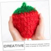 NOLITOY 3Pcs Strawberry Shaped Dish Towels Creative Washing Towels for