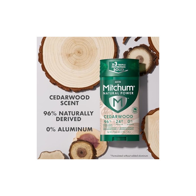 Mitchum Natural dry solid men