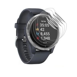 CUFEREDU Pack of 6 Smart Watch Hydrogel Film for Garmin Venu 2, Soft Clear TPU Hydraulic Screen Protector, Touch Sensitive, Self-Healing, Easy Installation Tools