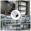 1.5"x 1.5" Aluminum Structural Square Tube (.125" Wall), Seamless, 48"