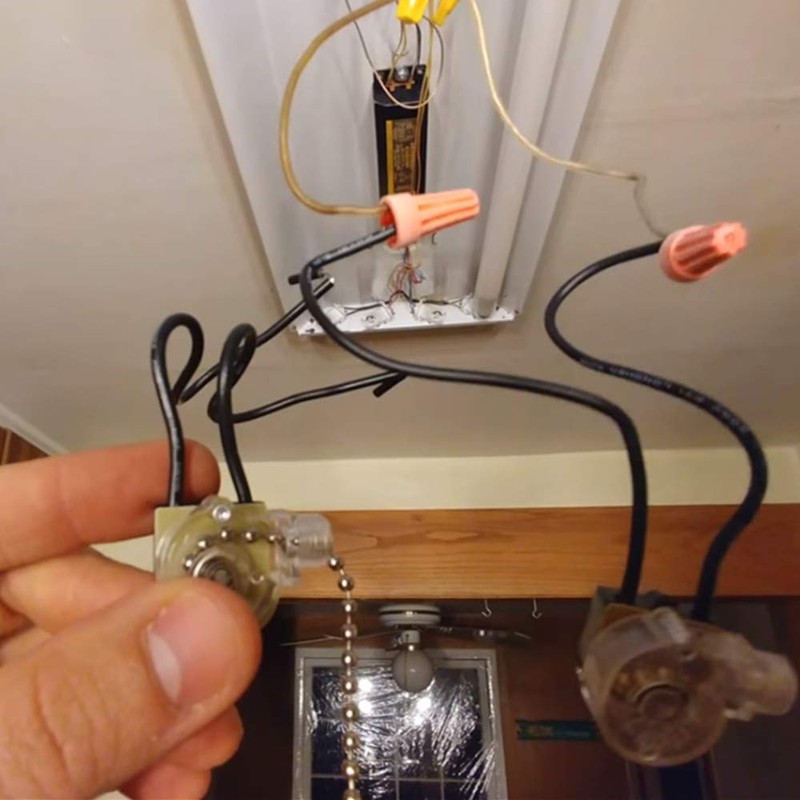 Pull Chain Switch Zing Ear ZE-109 Ceiling Fan Switch Ceiling