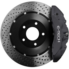 Netagon Car Brake Caliper Quick Drying High Performance Temperature Rating 220 C Paint Kit Set (Dark Graphite Grey)