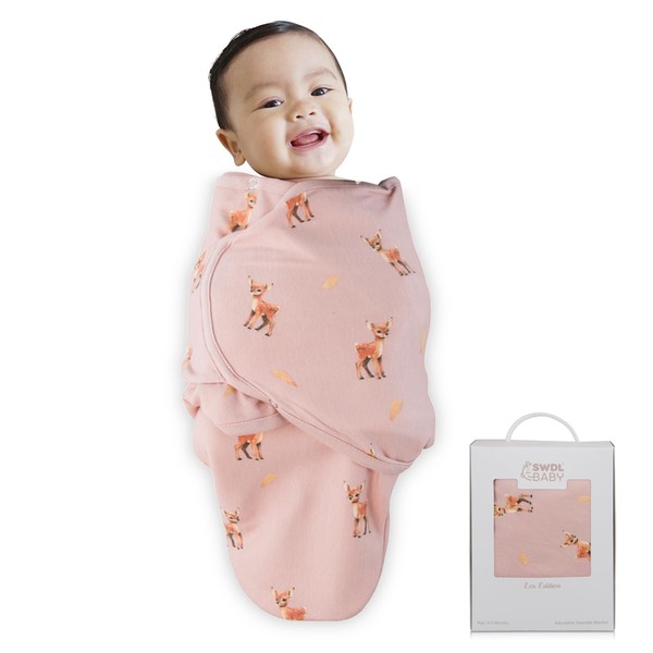 SWDL Baby Premium Swaddle Blanket Wrap with Soft Micro Fleece