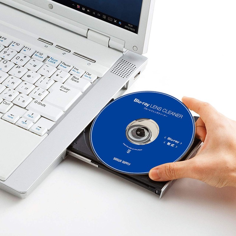 サンワサプライ Blu-rayレンズクリーナー(乾式) CD-BDD